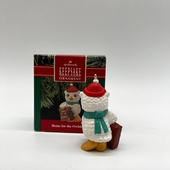 Hallmark Keepsake Ornament Home for the Owlidays Snowy‎ Owl 1900 - Picture 4 of 4